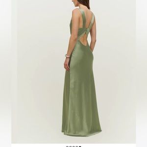 Reformation Silk Gown